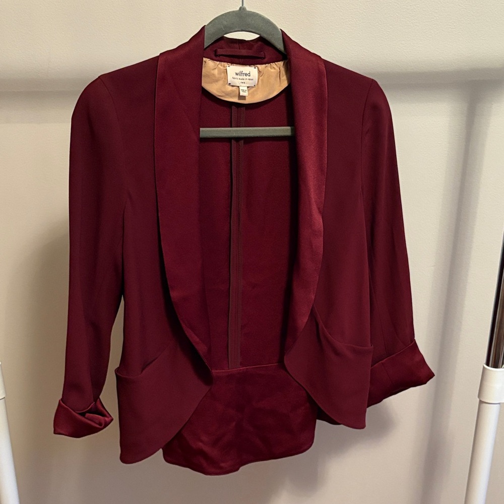 Wilfred Women's Soft Cardigan Jacket.